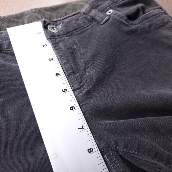 The North Face Corduroy Pants Womens 8 Brown/Gray Stretch Zip Fly Outdoor Casual - Picture 6 of 12